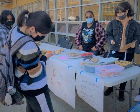 Students sold cookies and brownies to raise funds for Tonga after devastating volcano.