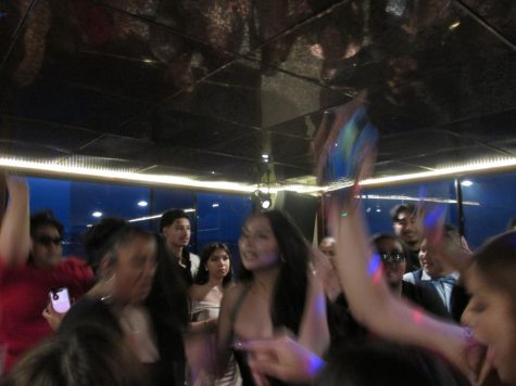 Students dancing the night away at Prom.